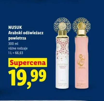 Arabski odświeżacz powietrza Nusuk Bareeq Al Khaleej