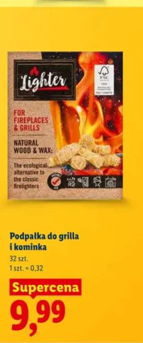 Podpałka do grilla i kominka Lighter