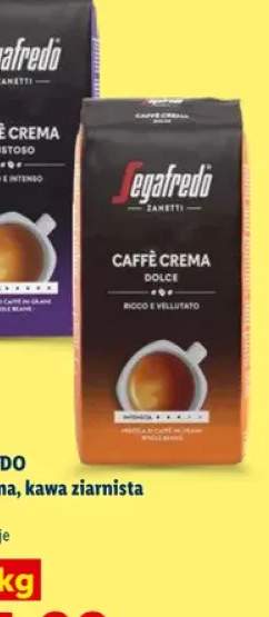 Kawa ziarnista Segafredo Caffè Crema Dolce