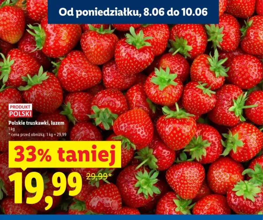 Truskawki polskie luzem