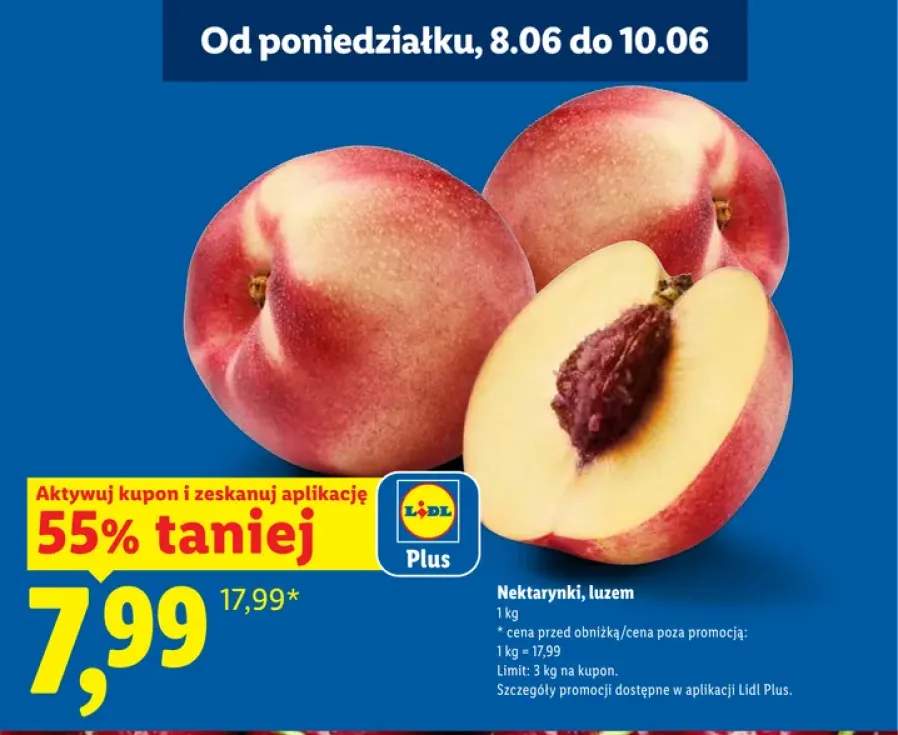 Nektarynki luzem