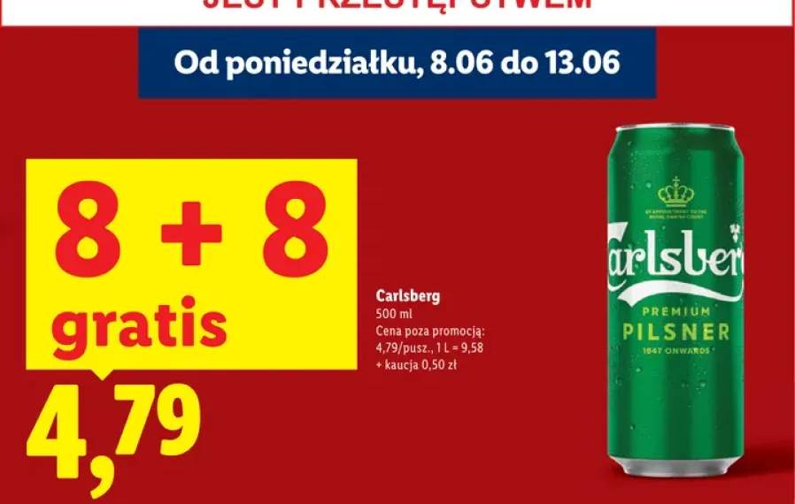 Piwo Carlsberg Premium Pilsner