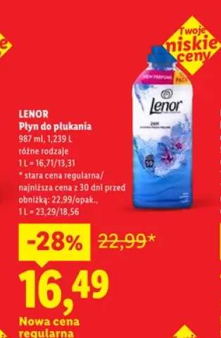 Płyn do płukania Lenor