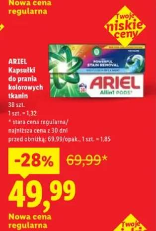 Kapsułki do prania kolorowych tkanin Ariel