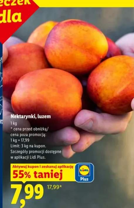 Nektarynki luzem