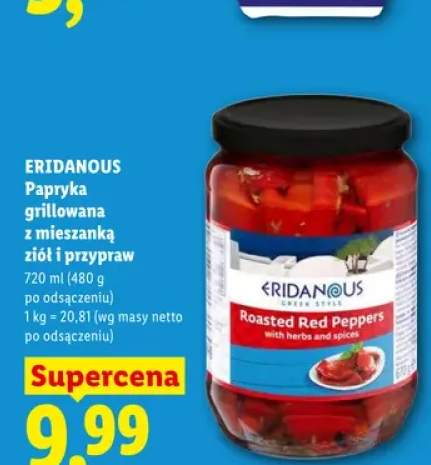Papryka grillowana z mieszanką ziół i przypraw Eridanous