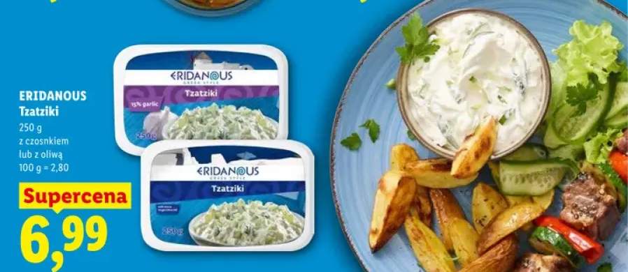 Tzatziki Eridanous z oliwą