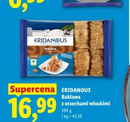 Baklawa z orzechami włoskimi Eridanous