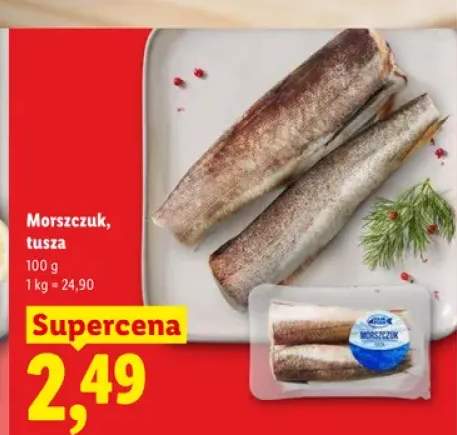 Morszczuk tusza Targ Rybny Lidla