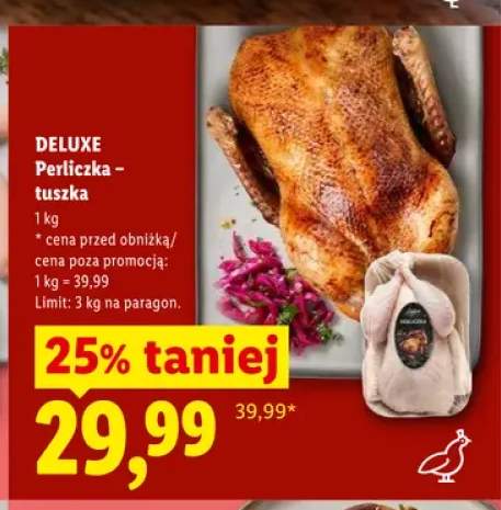 Perliczka tuszka Deluxe