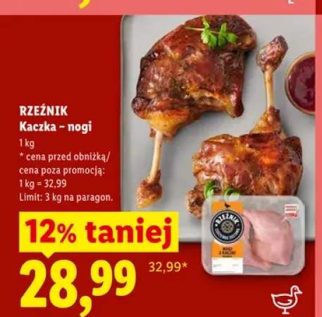 Kaczka nogi Rzeźnik