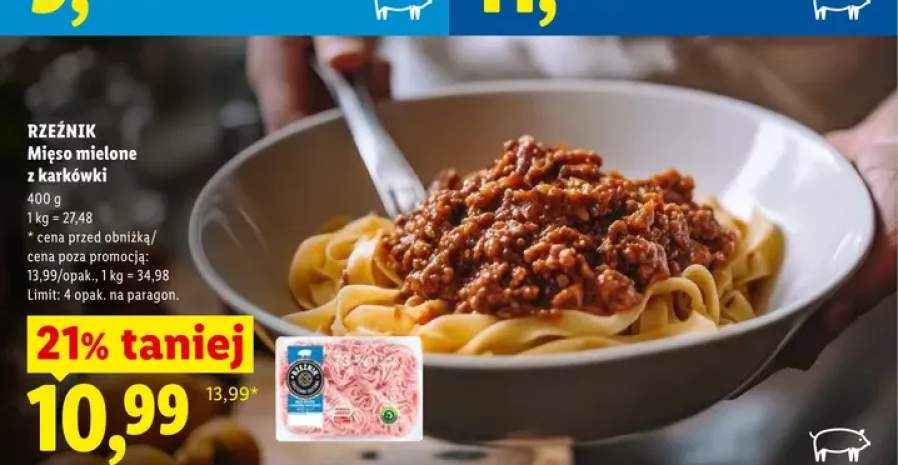 Mięso mielone z karkówki Rzeźnik