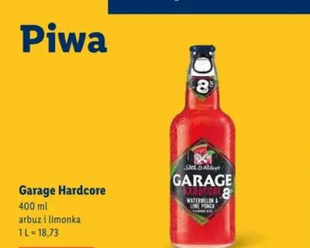 Piwo Garage Hardcore arbuz i limonka