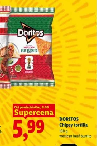 Chipsy tortilla Doritos Mexican Beef Burrito