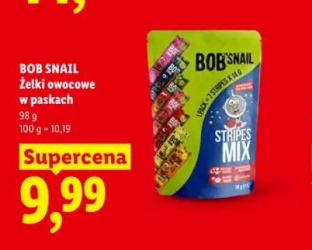 Żelki owocowe w paskach Bob Snail