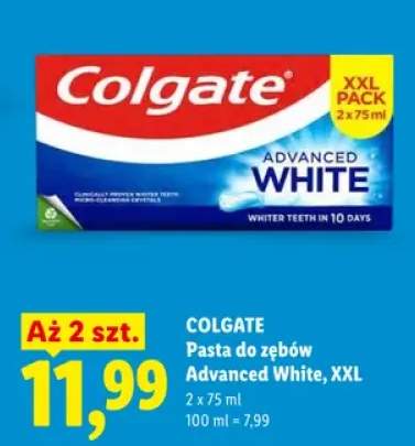 Pasta do zębów Colgate Advanced White XXL Pack 2-pak