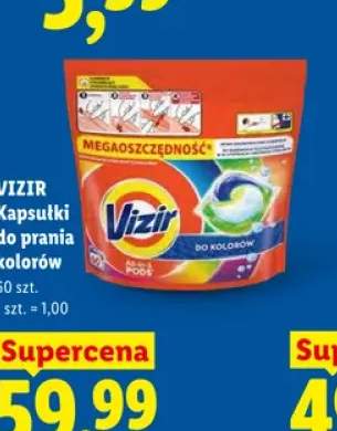 Kapsułki do prania kolorów Vizir