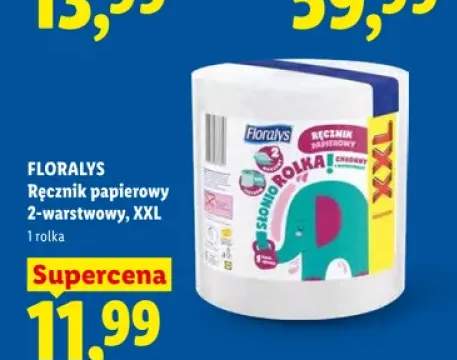 Ręcznik papierowy 2-warstwowy XXL Floralys
