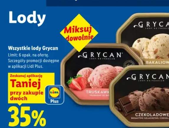 Lody czekoladowe Grycan