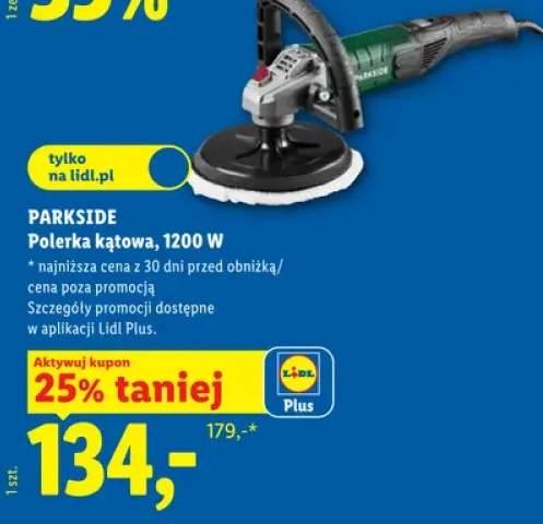 Polerka kątowa Parkside