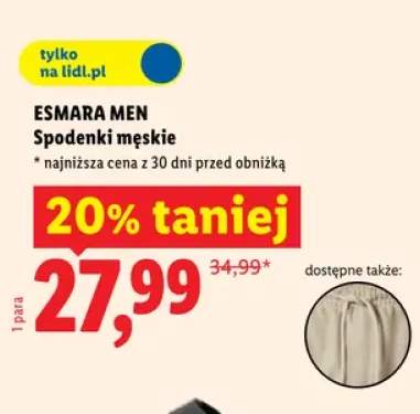 Spodenki męskie Esmara Men