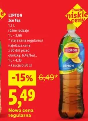 Napój Lipton Ice Tea
