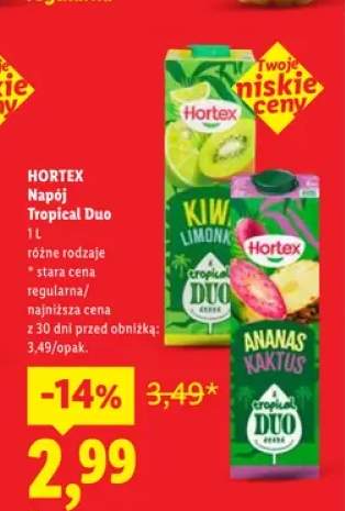 Napój Tropical Duo Hortex