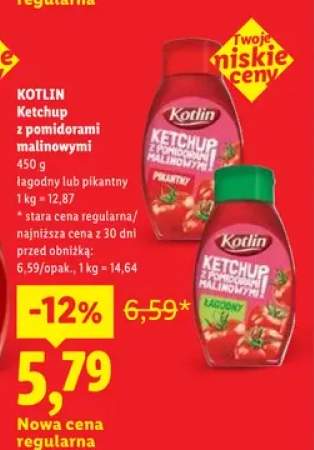 Ketchup z pomidorami malinowymi pikantny Kotlin