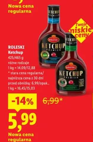 Ketchup pikantny Roleski