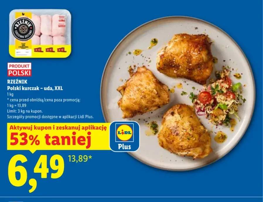 Polski kurczak uda XXL Rzeźnik