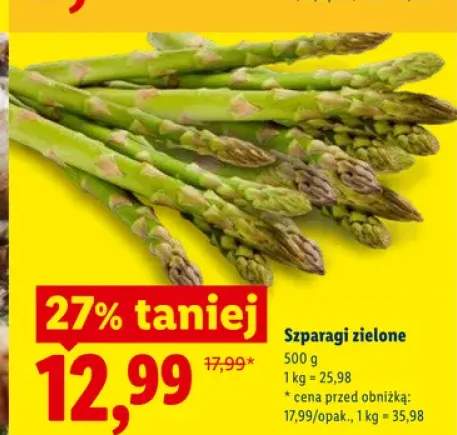 Szparagi zielone