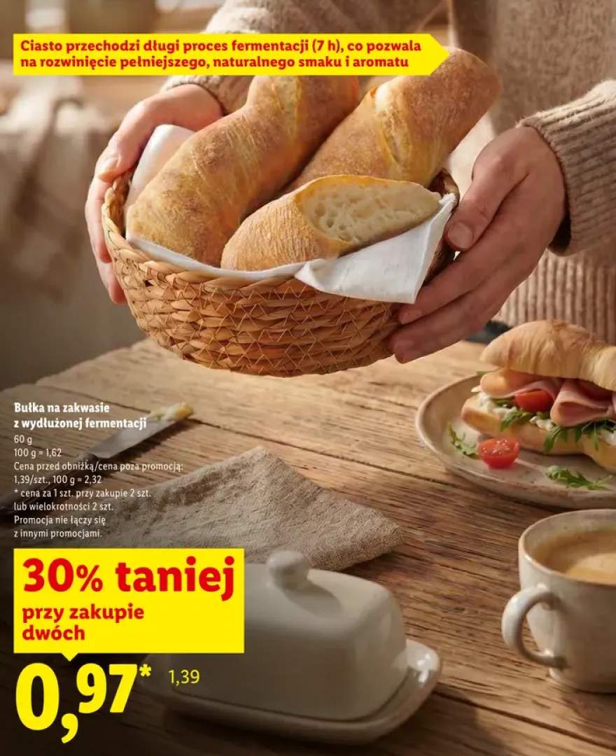 Bułka na zakwasie z wydłużonej fermentacji