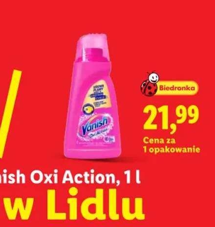 Odplamiacz Vanish Oxi Action