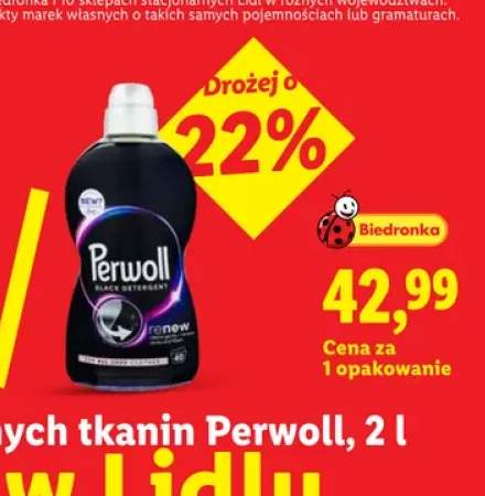 Płyn do prania ciemnych tkanin Perwoll