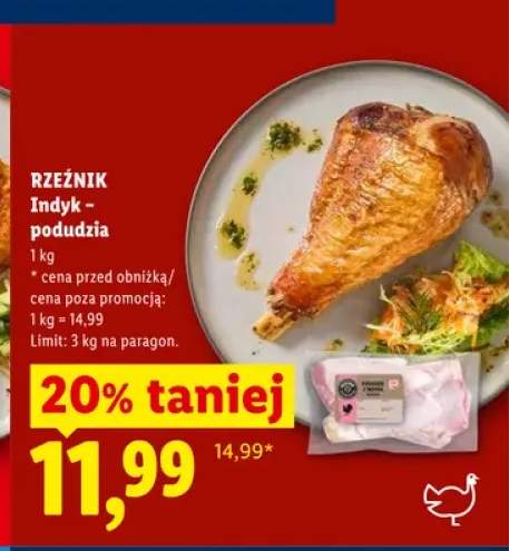 Podudzia z indyka Rzeźnik