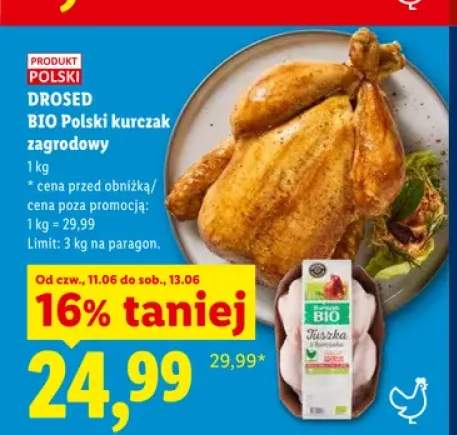 BIO Polski kurczak zagrodowy Drosed