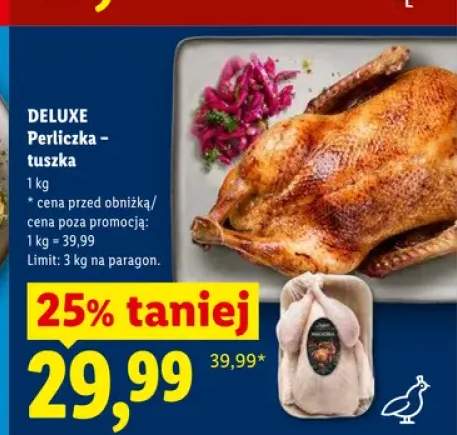 Perliczka tuszka Deluxe