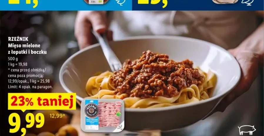Miśo mielone z łopatki i boczku Rzeźnik