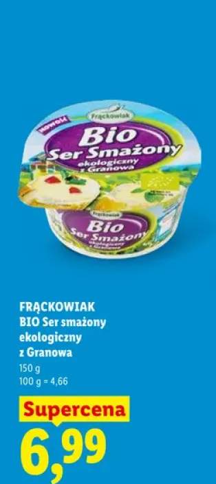 Ser smażony ekologiczny z Granowa Frąckowiak BIO