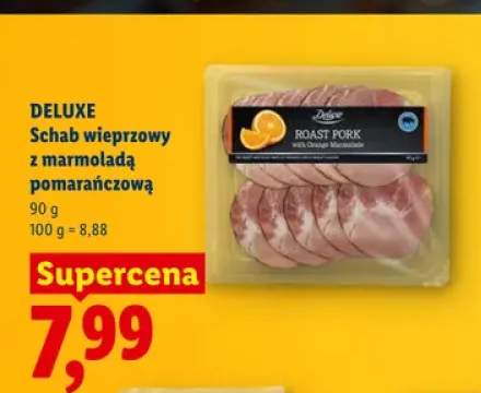 Schab wieprzowy z marmoladą pomarańczową Deluxe