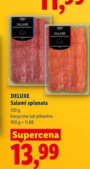 Salami spianata pikantne Deluxe