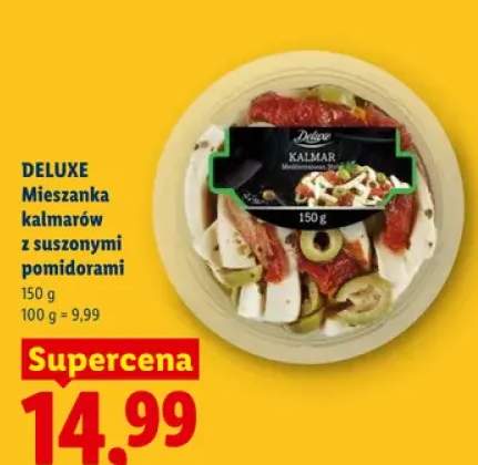 Mieszanka kalmarów z suszonymi pomidorami Deluxe