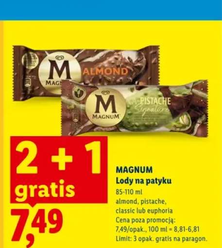 Lody na patyku Magnum Euphoria