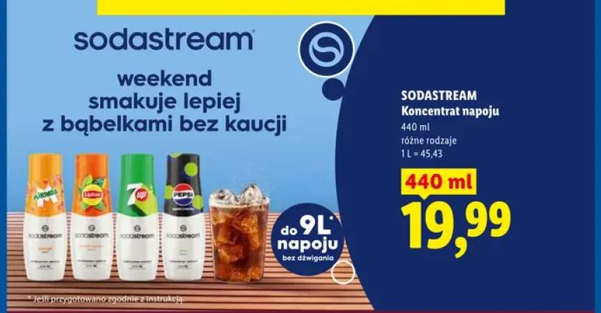 Koncentrat napoju Sodastream Mirinda