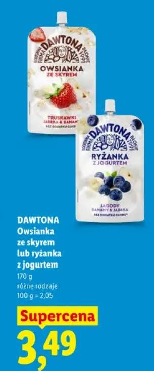 Owsianka ze skyrem Dawtona