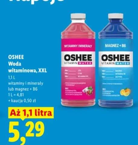 Woda witaminowa Oshee magnez + B6