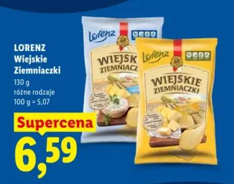 Chipsy Wiejskie Ziemniaczki Lorenz