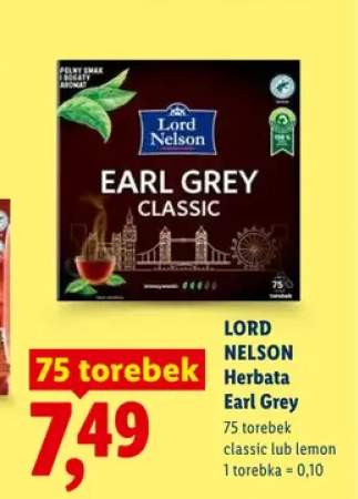 Herbata Earl Grey Lord Nelson classic