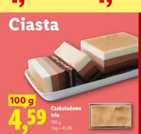 Ciasto Czekoladowe trio