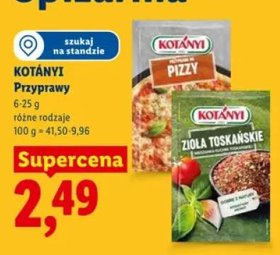 Przyprawa do pizzy Kotányi